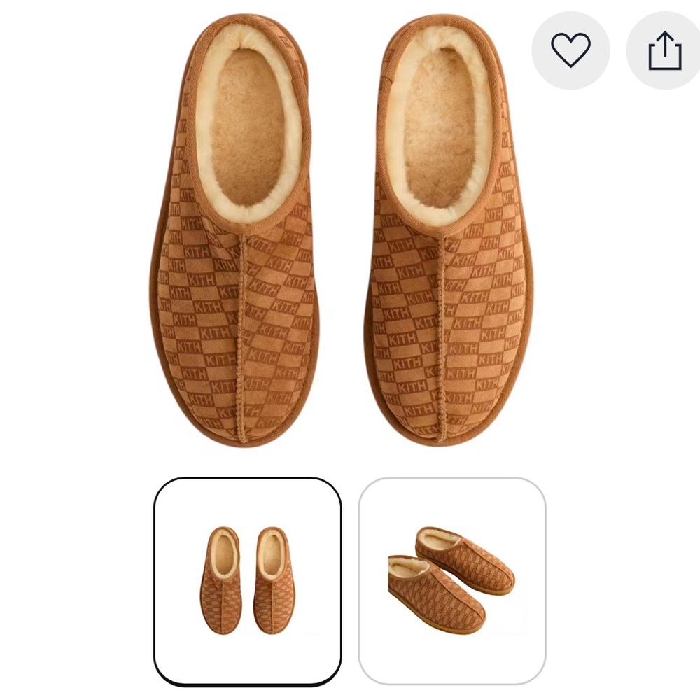 Kith Ugg style slippers